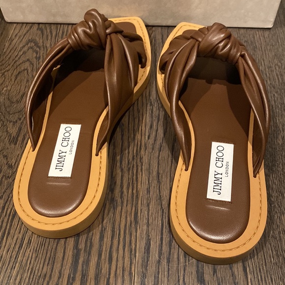 ๐HP NIB JIMMY CHOO Tropica Slide Sandal - Picture 11 of 16